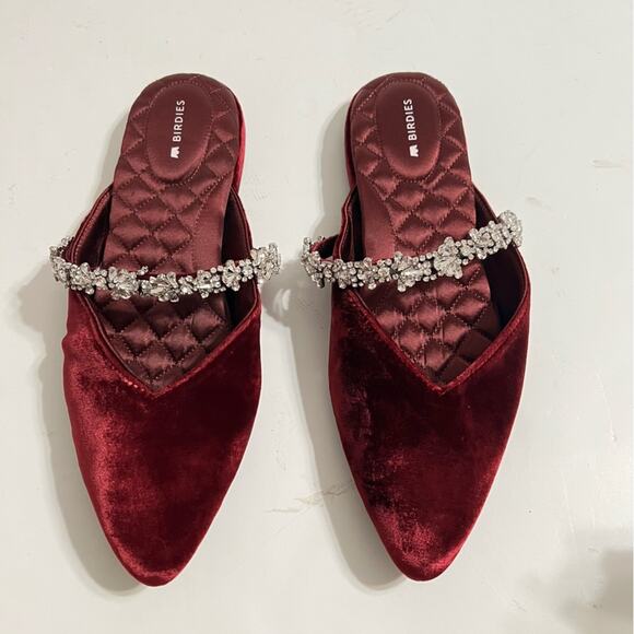 Birdies The Swan - Wine Gem Bracelet Size 7 - Picture 7 of 15